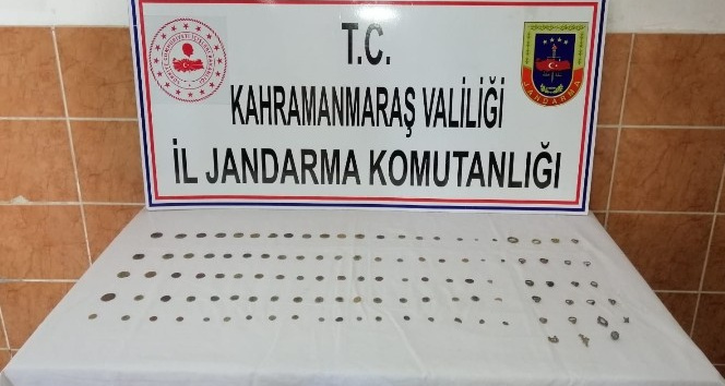 Kahramanmaraş’ta tarihi eser operasyonu