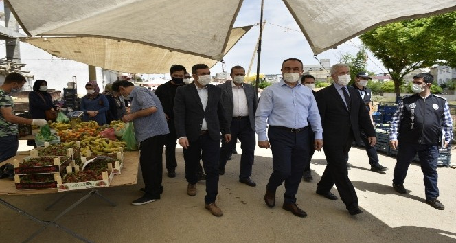Semt pazarları denetlendi