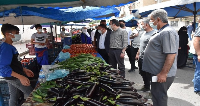 Başkan Beyoğlu, pazar yerlerini denetledi