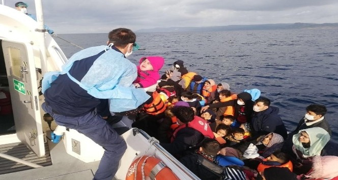 Çanakkale’de geçtiğimiz ay 520 düzensiz göçmen kurtarıldı