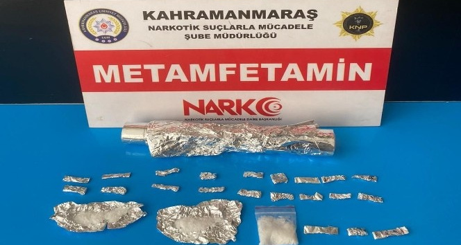 Kahramanmaraş’ta uyuşturucuya 2 tutuklama