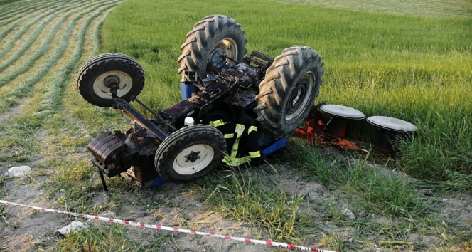Manisa’da traktör devrildi: 1 kişi hayatını kaybetti