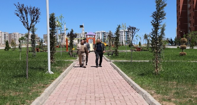 Baydilli Seyrantepe’deki yeni parkı inceledi