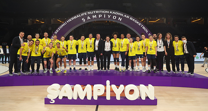 Kadınlar Basketbol Süper Ligi&#039;nde şampiyon Fenerbahçe