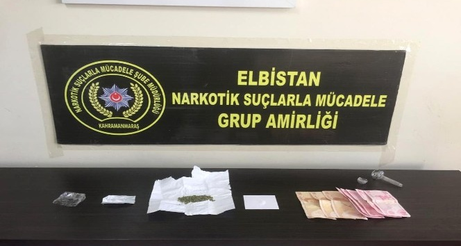 Elbistan’da uyuşturucu operasyonunda 2 kişi tutuklandı