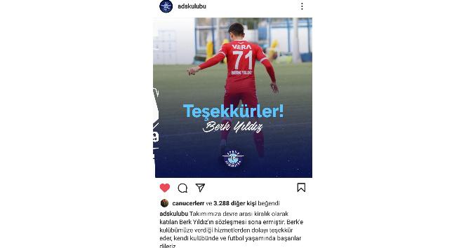 Adana Demirspor’da 2 oyuncu daha takımdan ayrıldı