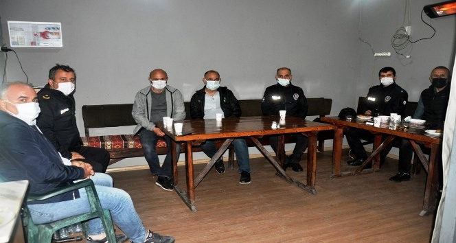 Oral’dan polis kontrol noktalarına ziyaret