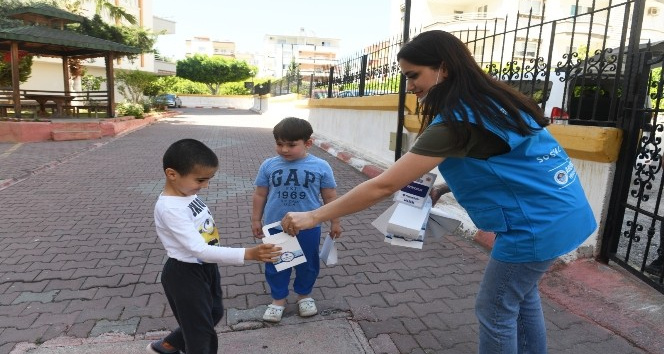 Yenişehir Belediyesi çocukları unutmadı