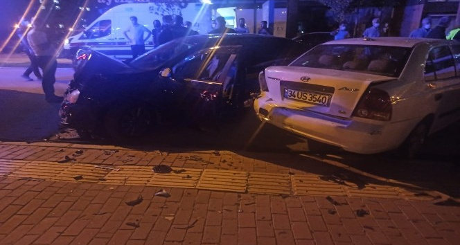 Mardin’de zincirleme trafik kazası: 1 yaralı