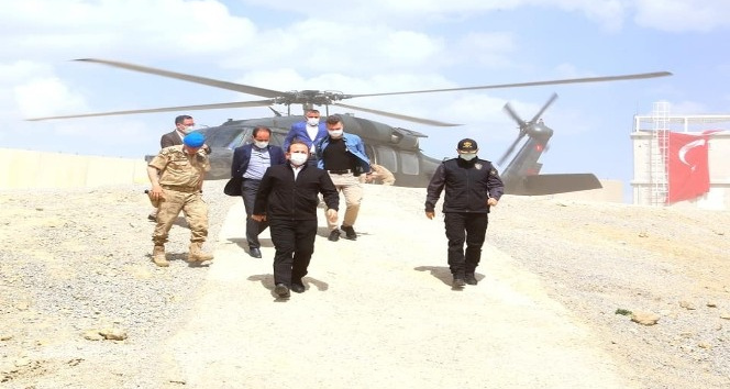 Vali Pehlivan’dan Kato üs bölgesine bayram ziyareti