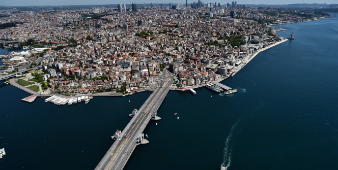 İstanbul’un tarihi ve turistik yerleri havadan görüntülendi