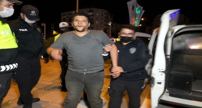 Alkollü halde kısıtlamayı delmekle kalmadı: Polise hakaret etti, basına saldırdı