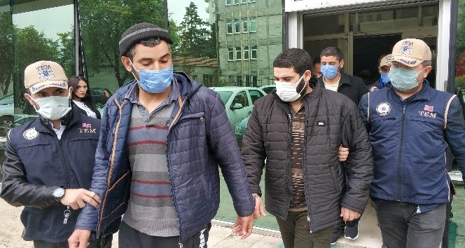 Samsun’da DEAŞ’tan gözaltına alınan 4 kişi adliyeye sevk edildi