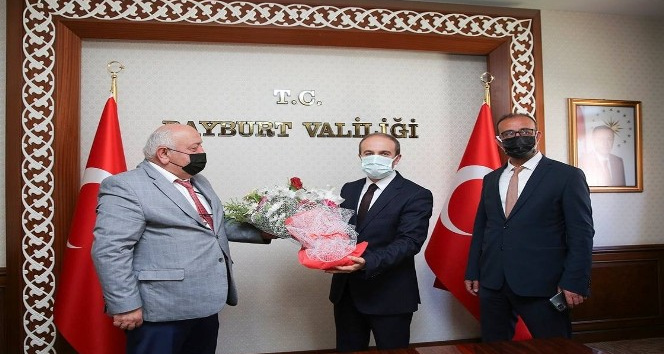 SGK İl Müdürlüğü heyeti Vali Cüneyt Epcim’i ziyaret etti