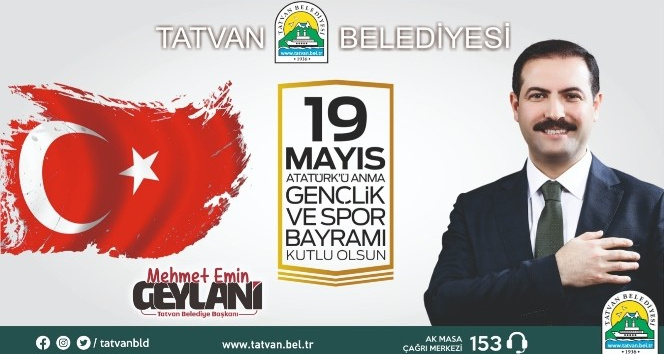 Başkan Geylani’den 19 Mayıs mesajı