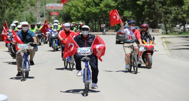 Yozgat’ta pedallar 19 Mayıs için döndü