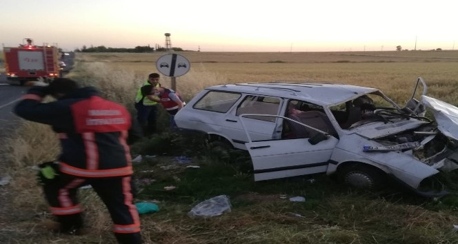 Mardin’de trafik kazası: 8 yaralı