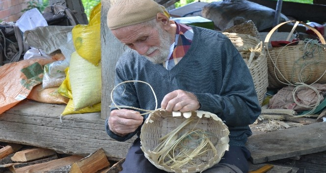 60 yıllık ustanın tek tesellisi sepetleri