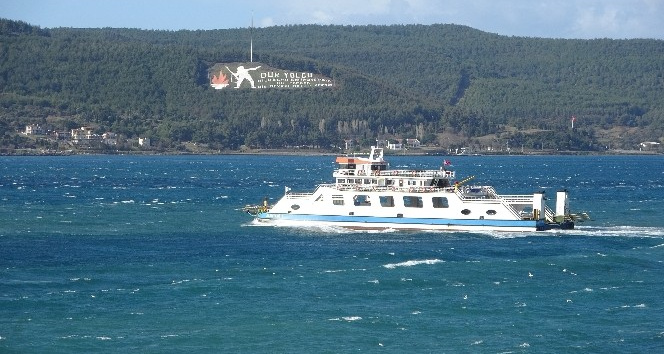 Çanakkale’de ada seferlerine fırtına engeli