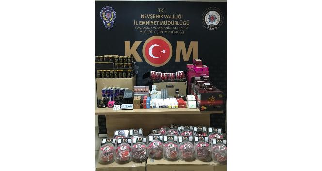 Nevşehir’de yasadışı cinsel içerikli ürün satan işyerlerine operasyon düzenlendi