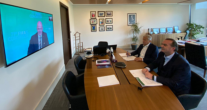 71. FIFA Kongresi online olarak yapıldı