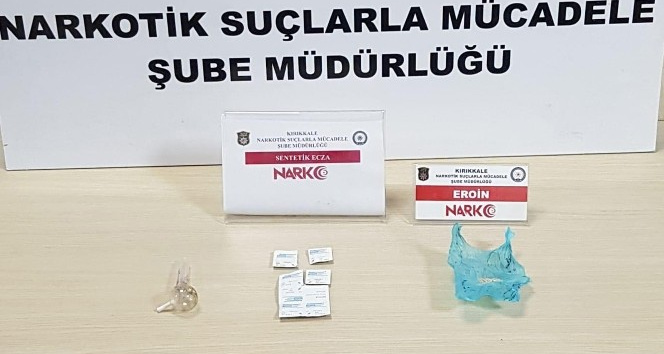 Kırıkkale’de uyuşturucu operasyonu: 1 tutuklama