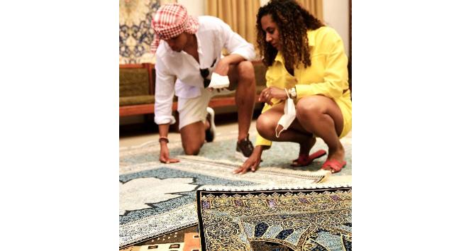 Fenerbahçeli futbolcu Tisserand ailesi ile Kapadokya tatilinde