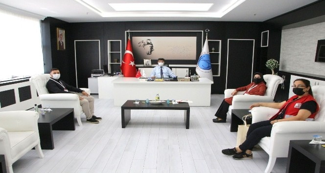 Kilis’te üniversite ile kızılay ortak proje üretecek