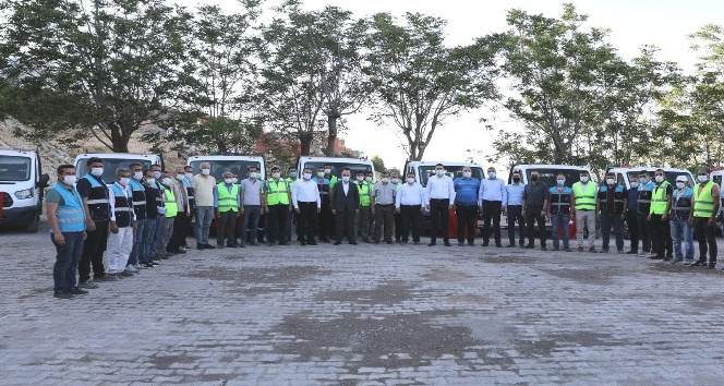 Mardin Valisi Demirtaş yeni dönem ilaçlama startını verdi