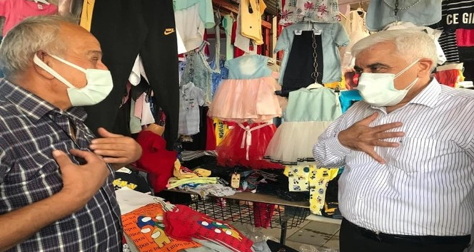 Milletvekili Dülger esnafla bir araya geldi