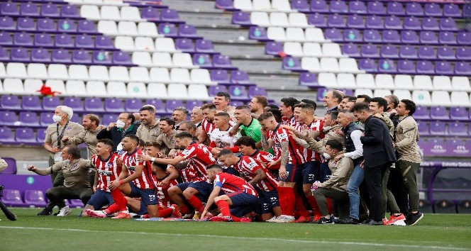 Atletico Madrid, 7 yıl sonra La Liga şampiyonu oldu!
