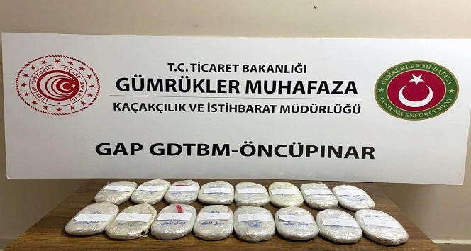 Öncüpınar Sınır Kapısı’nda 3 kilo esrar ele geçirildi