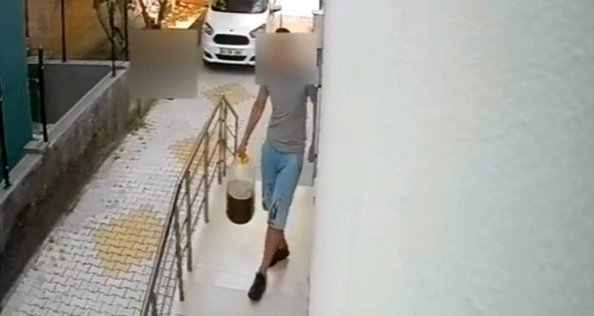 Zeytinyağı hırsızı yakalandı