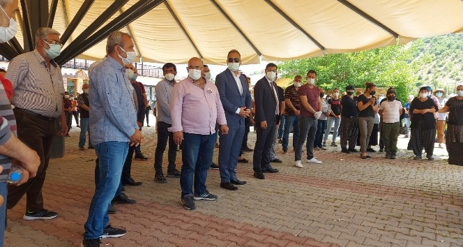 Tunceli’nin eski başkanı Aytaç, son yolculuğuna uğurlandı