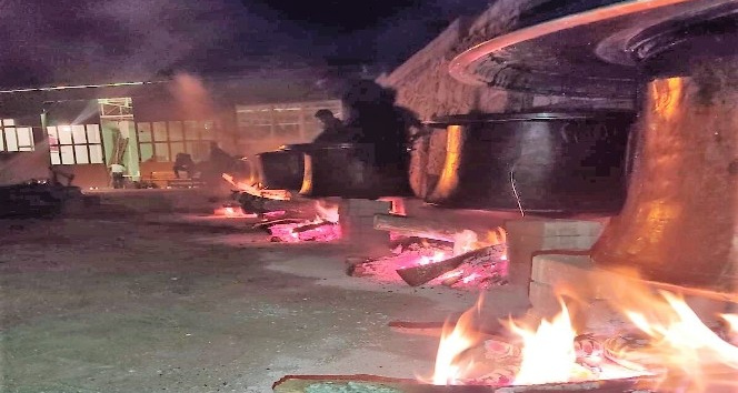 Tokat’ta yağmur için kurban kesilip dua edildi