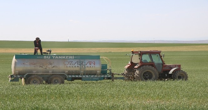 Çiftçiler kuraklığa böyle önlem aldı