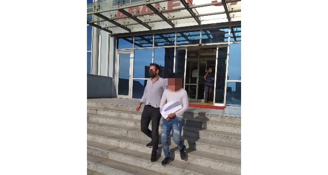 Mağdur ev sahibi, izini sürdüğü evine giren hırsızı yakalattı