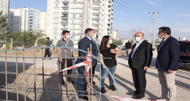 Mardin’de çocuk Trafik Eğitim Parkı’nın çalışmaları başladı