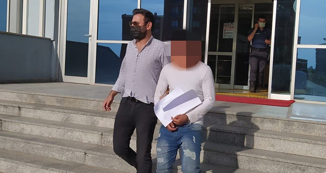 Mağdur ev sahibi, izini sürdüğü evine giren hırsızı yakalattı