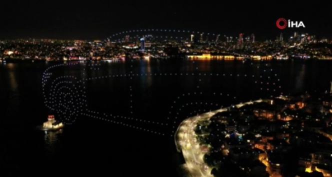İstanbul’da 500 dronla mest eden ışık gösterisi