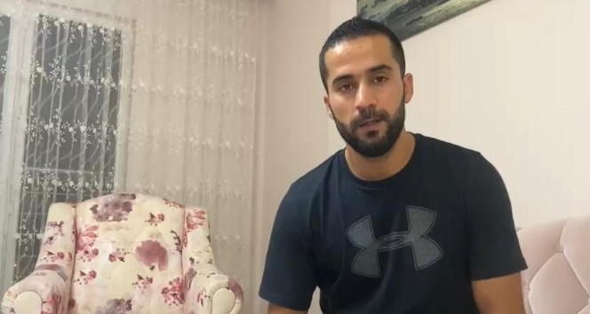 Mardin’de okul müdürü, başı bidona sıkışan köpeği kurtardı