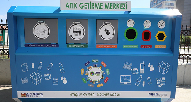 Zeytinburnu’nda 2 yılda 62 ton atık geri dönüştürüldü