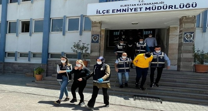 Kahramanmaraş’ta fuhuş operasyonunda 9 gözaltı