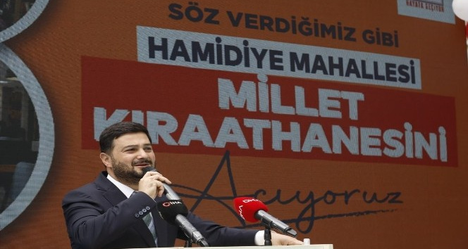 Kağıthane’de bir millet kıraathanesi daha açıldı