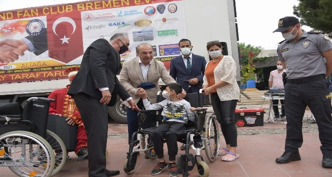 Bremen’den Aliağa’ya dost eli: 1 tır yardım malzemesi kente ulaştı