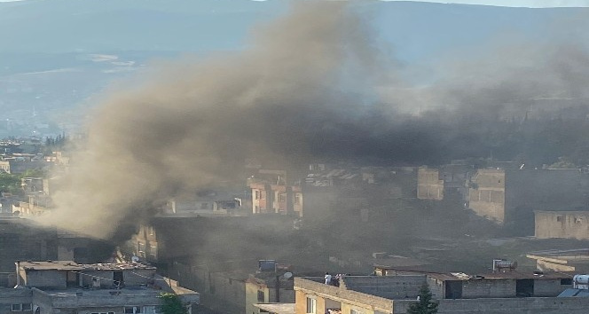 Kahramanmaraş’ta hurda deposunda yangın