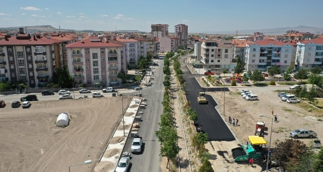 80. Yıl Bulvarı bambaşka bir görünüme kavuşuyor