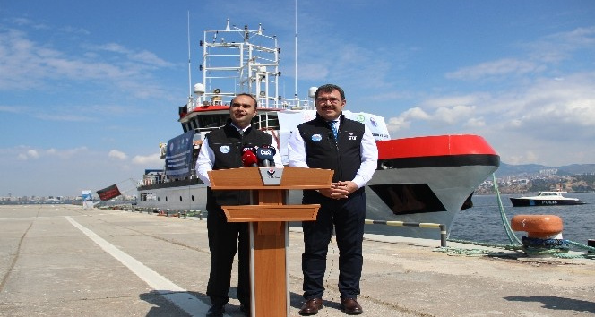 TÜBİTAK Marmara Araştırma Gemisi, deprem araştırma seferi için İzmir’den uğurlandı