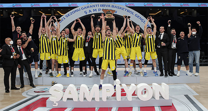 Basketbol Gençler Ligi&#039;nde şampiyon Fenerbahçe