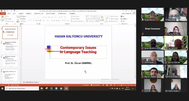 Yabancı dil eğitiminde yaşanan sorunlar HKÜ’de tartışıldı